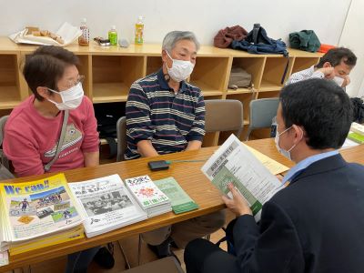 交流・相談コーナーの写真